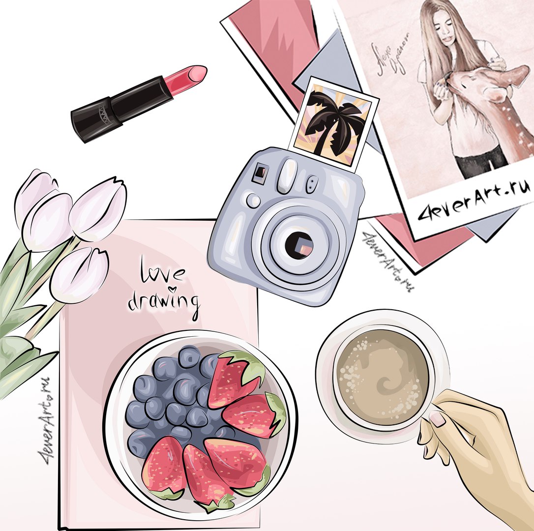 Мастер-класс по иллюстрации в Фотошоп - 4everArt (_0.jpg